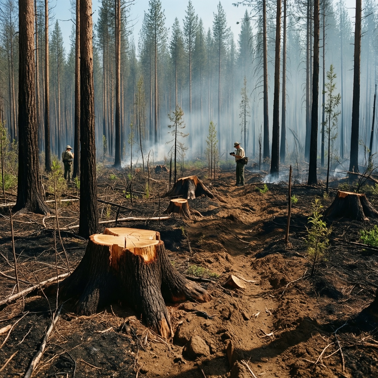 Лес и экология: что происходит с вырубками, пожарами и восстановлением на самом деле